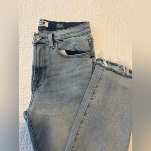 Kenzie Jeans The Allie High Rise Slim Straight Jeans